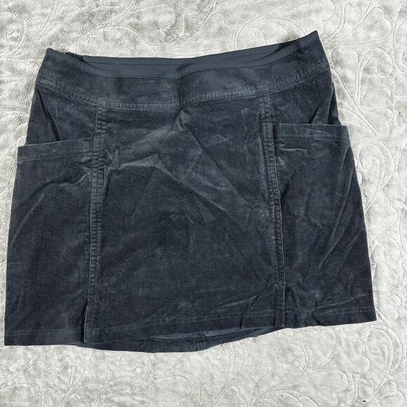Kuhl Women's Corduroy Mini Skirt Hiking Blue Size 4 Strova Outdoors Academia - Picture 1 of 11